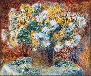 Pierre-Auguste Renoir Chrysanthemums oil painting